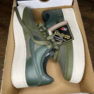 Nike Air Force 1 GTX GORE TEX Olive Green CT2858-200 NEW Men’s Size 4.5 No Lid